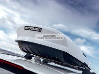 Автобокс Broomer Venture LS 450л 2130*890*360 белый глянец Fast Mount 195см