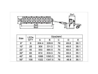 Светодиодная балка Aurora ALO-D6D1-40 400W