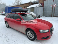 Автобокс LUX IRBIS 206 черный матовый 470L двустороннее открывание (2060х750х360)