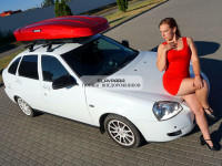 Автобокс Broomer Venture LS 450л 2130*890*360 индивидуальный цвет Fast Mount 195см