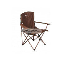 Кресло NISUS складное (коричневый) 140 кг