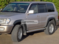 Расширители колесных арок Русская Артель для Toyota Land Cruiser 100 1998-2007 (шагрень)