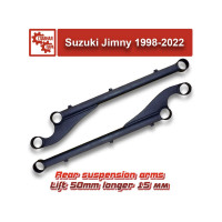 Рычаги продольные задние усиленные Suzuki Jimny 1998-2018, 2018+, лифт 50 мм, смещение +15 мм