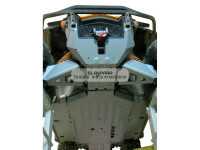 Комплект алюминиевой защиты днища RIVAL для Can-Am Commander 1000 XT-P (2015-)
