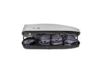 Автобокс MaxBox PRO 460 (средний) серый 175*84*42 см двустороннее открывание (багажный бокс на крышу)