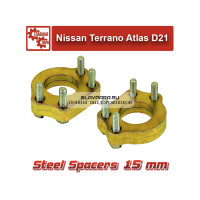 Проставки верхних шаровых Tuning4WD для Nissan D21 15 мм