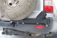 Калитка запасного колеса в штатный бампер Toyota Land Cruiser 105